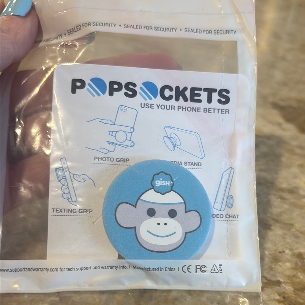 GISH Monkey Pop Socket